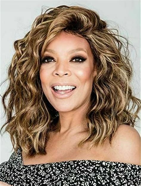 Curly 18 Inch Capless Shoulder Length Wendy Williams Wigs: Enhance Your Look with Effortless Style