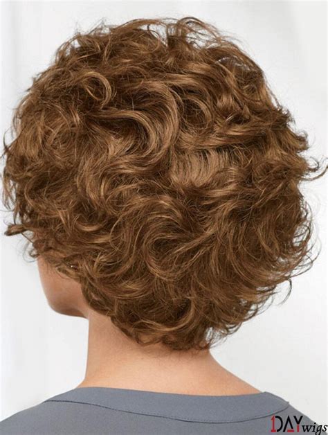 Curly Brown Short 8" Designed Classic Wigs VS 2025 Models