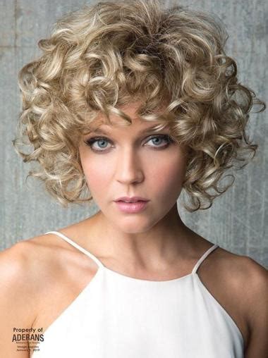 Curly Lace Front Blonde Classic Synthetic Lace Front Wigs