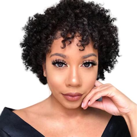 Curly Synthetic Impressive Short Wigs