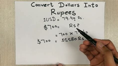 Currency Conversion: Convert Dollars to Rupees Instantly!