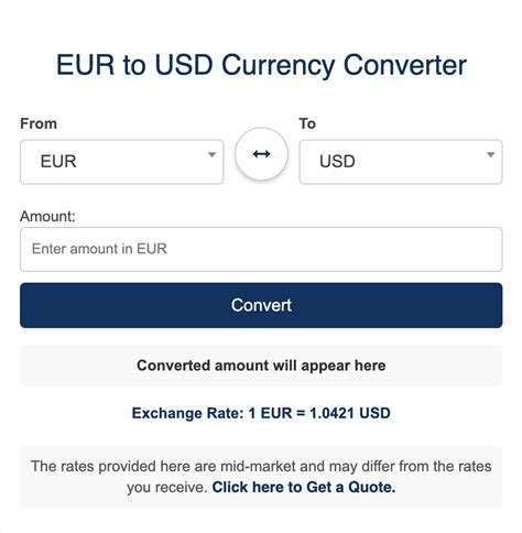 Currency Exchange: Euro to USD - Your Guide to a Profitable Swap