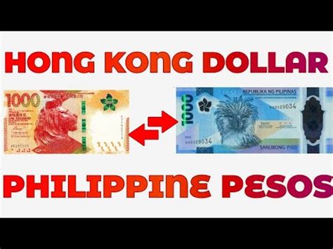 Currency Exchange: Hong Kong Dollar to Philippine Peso - A Comprehensive Guide