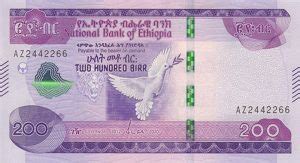 Currency Exchange Rate: Ethiopian Birr to US Dollar