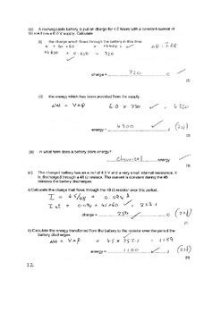 Current And Resistance Exam Review Answers PDF