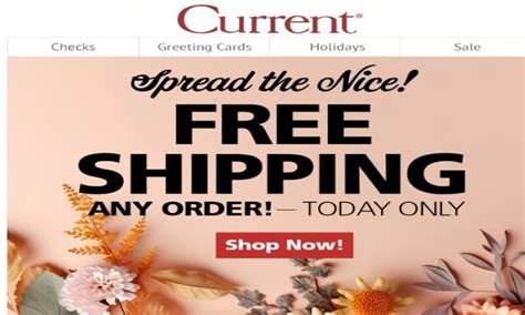 Current Catalog Free Shipping Coupon Codes