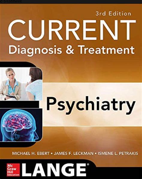 Current Diagnosis and Treatment in Psychiatry Reader