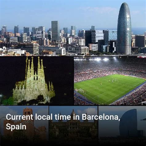 Current Time in Barcelona: A Comprehensive Guide to Navigating Time Zones