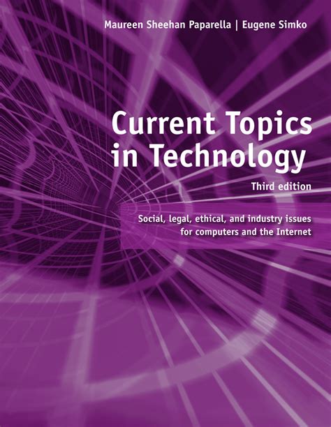 Current Topics in Technologyâ€ 3rd edition ISBN 9781439038703 Ebook Epub