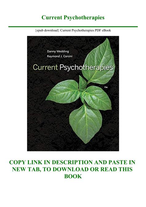 Current.Psychotherapies Ebook Doc