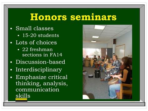 Curriculum and Honors Seminars