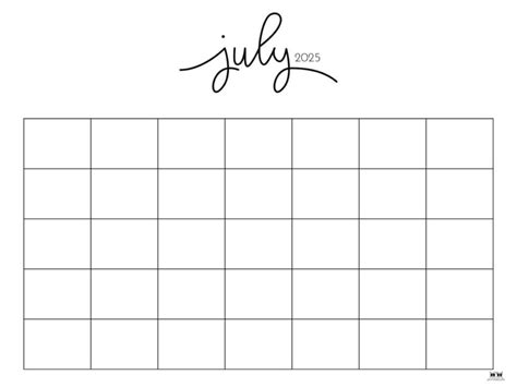 Cursive Printable Calendar Sheets May To July 2019