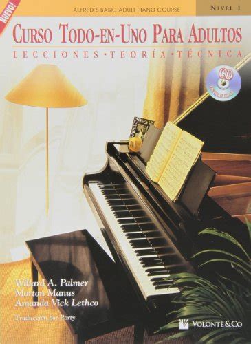 Curso Todo-En-Uno Para Adultos Nivel 1 Lecciones Teoria Tecnica Spanish Language Edition Book and CD Alfred s Basic Adult Piano Course Spanish Edition Kindle Editon