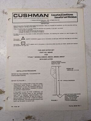 Cushman 1983 Manual Part Ebook Doc