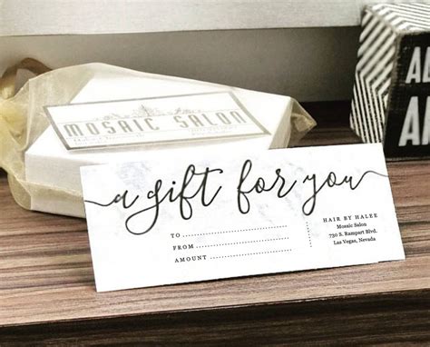 Custom Gift Card Template