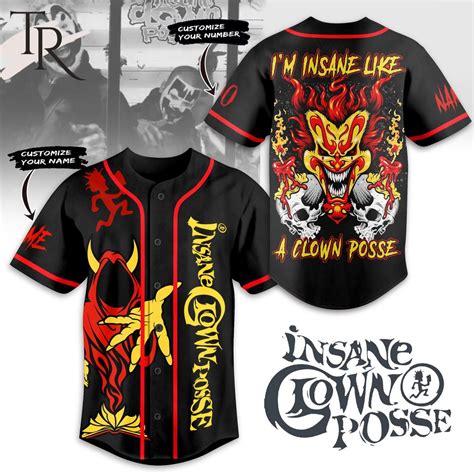 Custom Insane Clown Posse Jersey: A Unique Way to Show Your Fandom