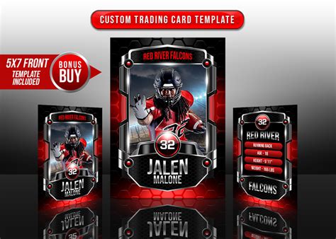 Custom Trading Cards Template
