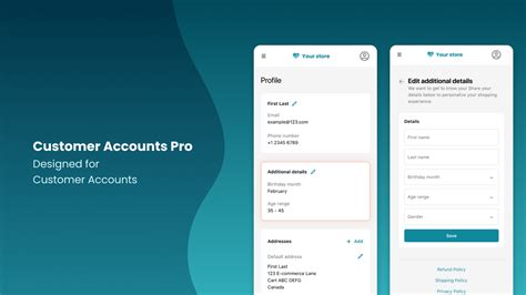 Customer Accounts and Services