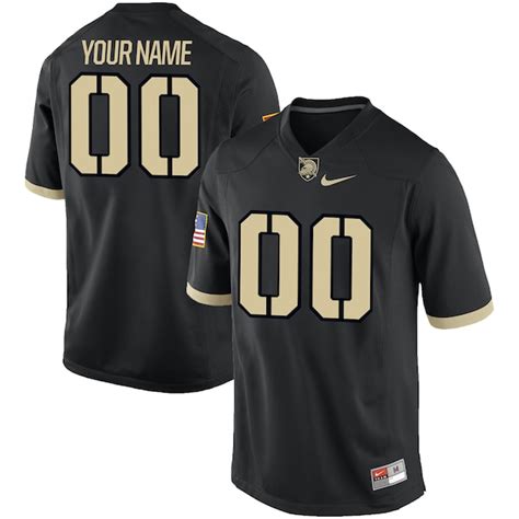 Customizable, Durable, and Officially Licensed: Army Black Knights Football Jersey