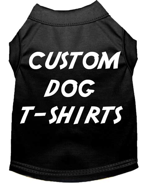 Customizable Dog Shirts: A Unique Way to Express Your Pet's Personality