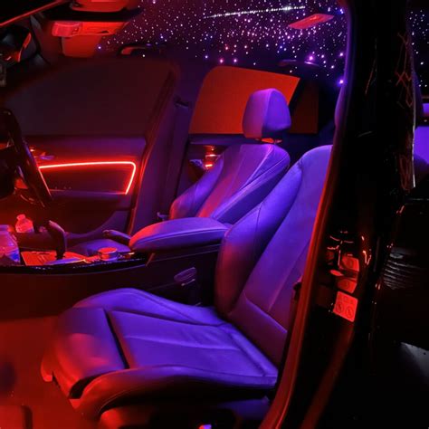 Customize the ambient lighting:
