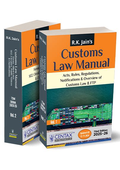 Customs Law Manual Epub