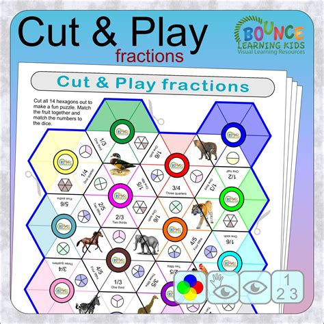 Cut And Paste Fraction Activities Ebook Kindle Editon