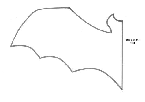 Cut Out Bat Template