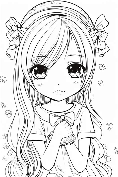 Cute Coloring Pages For Girls Printable Disney