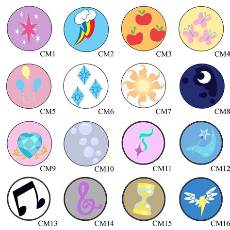 Cutie Marks: The Enchanting Symbols of My Little Pony