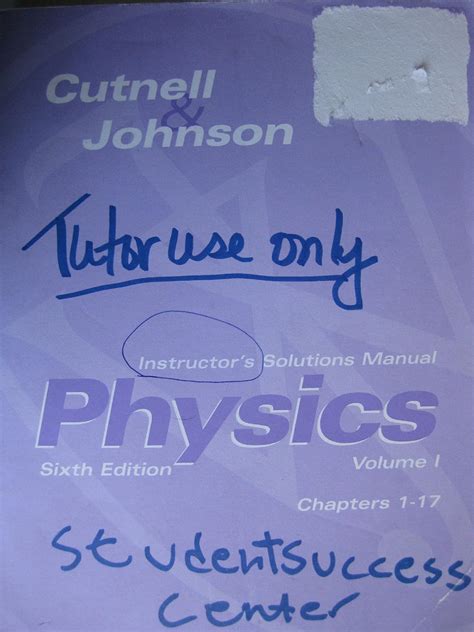 Cutnell And Johnson 6th Edition Solutions Kindle Editon