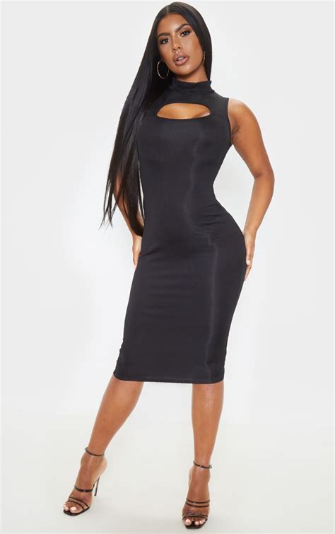 Cutout Midi Dress