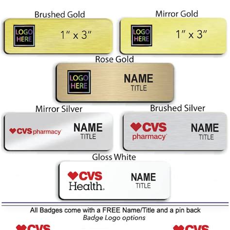 Cvs Employee Name Tag Template