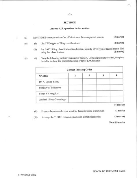 Cxc Office Administration Past Papers With Answers Epub