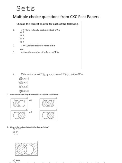 Cxc Past Papers 2010 And Answers Reader