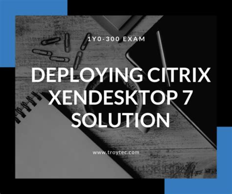 Cxd 300 Deploying Citrix Xendesktop 7x Solutions 552422 PDF Epub