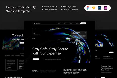 Cyber Security Website Template
