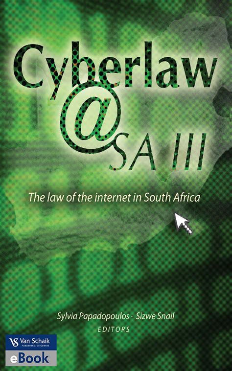 Cyberlaw@SA: The Law of the Internet in South Africa Ebook PDF