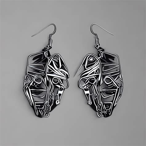 Cyberpunk Earrings: Illuminating the Neon Nights with Digital Glamour