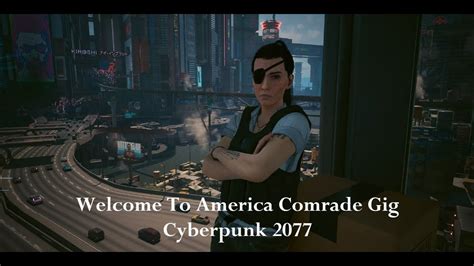 Cyberpunk Welcome to American Comrade