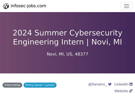 Cybersecurity Internship Summer 2024: Secure Your Future