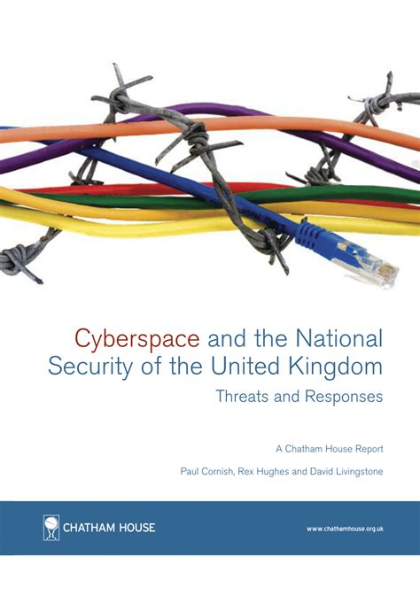 Cyberspace and the National Security of the United Kingdom Threats and Responses PDF