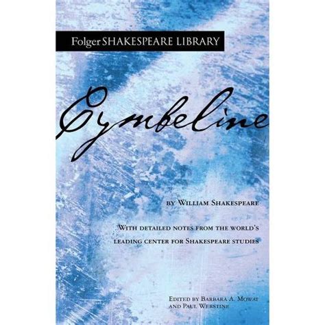 Cymbeline Folger Shakespeare Library Kindle Editon