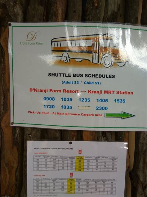 D'Kranji Farm Resort Shuttle Bus Timing: All You Need to Know