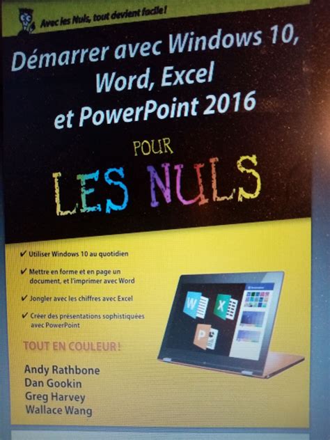 Démarrer avec Windows 10 Word Excel et Powerpoint 2016 pour les Nuls French Edition Epub