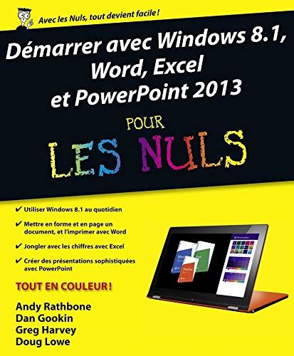 Démarrer avec Windows 81 Word Excel et PowerPoint 2013 Pour les Nuls French Edition Kindle Editon