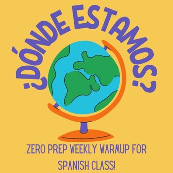 Dónde estamos en español