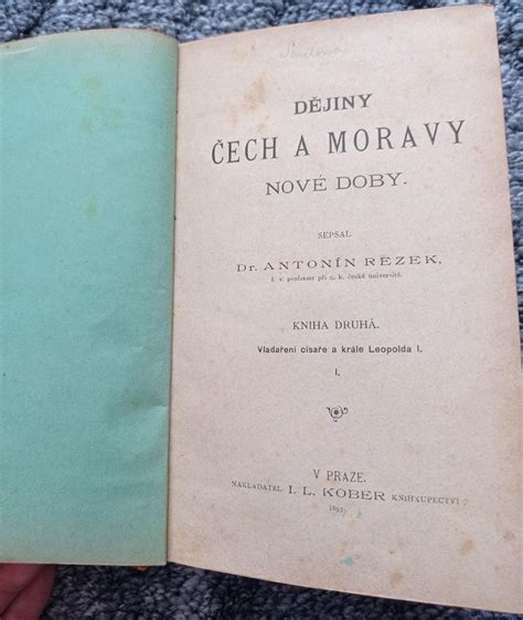 Dějiny Čech a Moravy Nové Doby Book 4 Czech Edition PDF