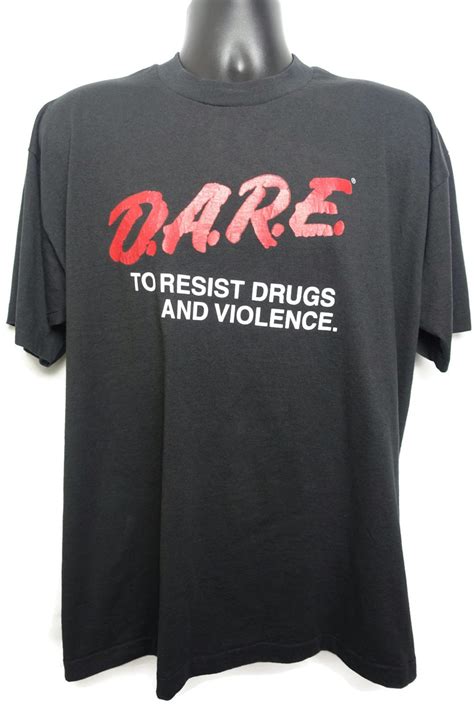 D.A.R.E. T-Shirt Vintage: A Nostalgic Throwback to the '90s Anti-Drug Movement