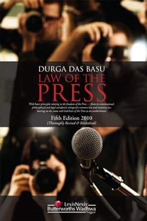 D.D. Basu Law of the Press Reader